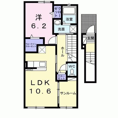 Ｓｅｒｅｎｏの物件間取画像